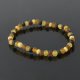 Amber bracelet baroque small multi beads